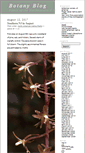 Mobile Screenshot of botany.thismia.com